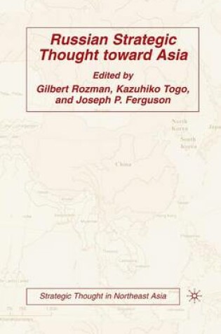 Cover of Russian Strategic Thought toward Asia