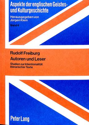 Cover of Autoren Und Leser