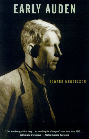 Book cover for Early Auden