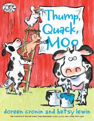 Book cover for Thump, Quack, Moo