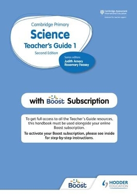 Book cover for Cambridge Primary Science Teacher's Guide Stage 1 with Boost Subscription