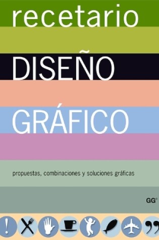 Cover of Recetario de Diseño Gráfico