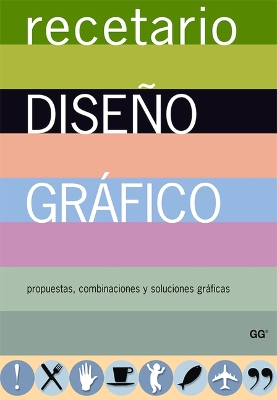 Book cover for Recetario de Diseño Gráfico