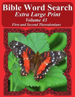 Book cover for Bible Word Search Extra Large Print Volume 43