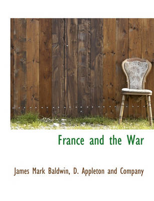 Book cover for France and the War