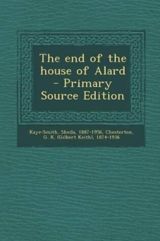 Cover of End of the House of Alard