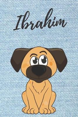 Book cover for Ibrahim Hund-Malbuch / Notizbuch Tagebuch