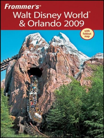 Book cover for Frommer's Walt Disney World and Orlando 2009