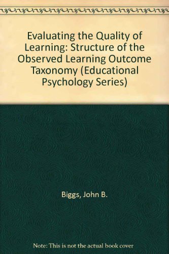 Cover of Evaluating the Quality of Learning