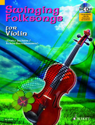 Book cover for Swinging Folksongs for Violin