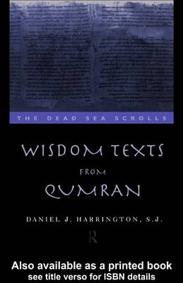 Book cover for Wisdom Texts from Qumran