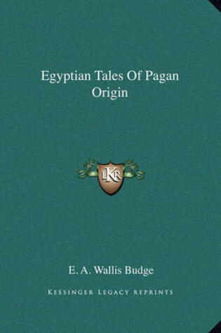 Cover of Egyptian Tales of Pagan Origin