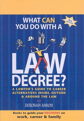 Cover of What Can You Do with a Law Degree?