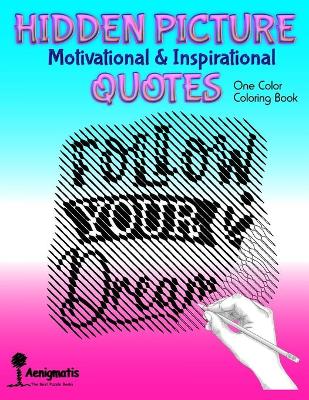 Book cover for Hidden Picture Motivational & Inspirational Quotes