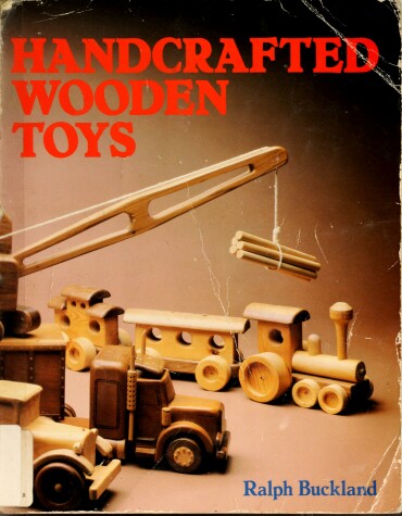 Book cover for Handcrafted Wooden Toys