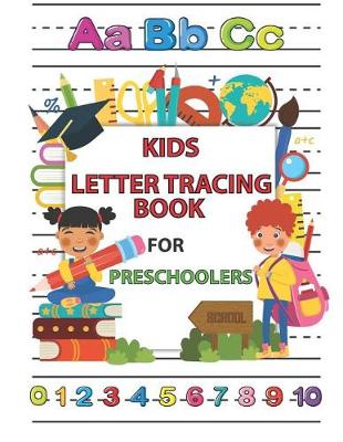 Book cover for Kids Letter Tracing Book for Preschoolers