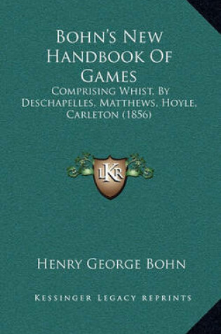 Cover of Bohn's New Handbook of Games