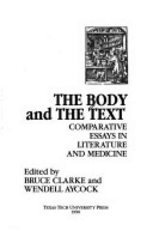 Cover of The Body and the Text