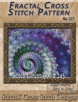 Book cover for Fractal Cross Stitch Pattern - No. 127