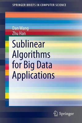 Book cover for Sublinear Algorithms for Big Data Applications