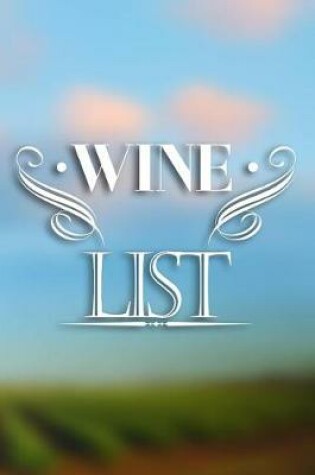 Cover of Wine List