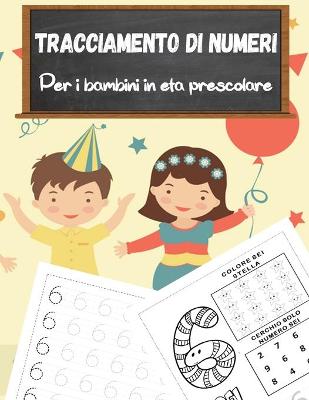 Book cover for Libro di ricalco dei numeri per bambini in et� prescolare