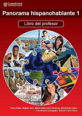 Cover of Panorama hispanohablante 1 Libro del Profesor with CD-ROM