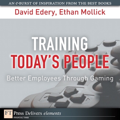 Book cover for Training Today's People