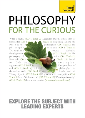 Book cover for Philosophy for the Curious: Teach Yourself