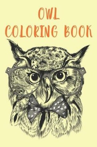 Cover of Owl Coloring Book