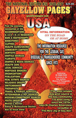 Cover of Gayellow Pages USA #32 2010-2011