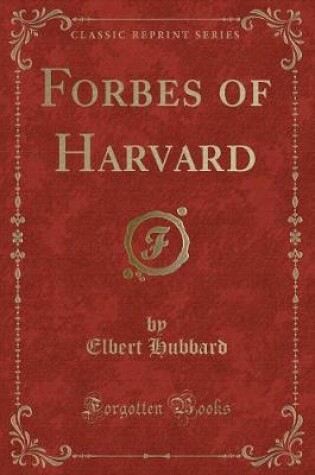 Cover of Forbes of Harvard (Classic Reprint)
