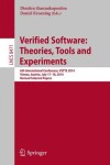 Book cover for Verified Software: Theories, Tools and Experiments