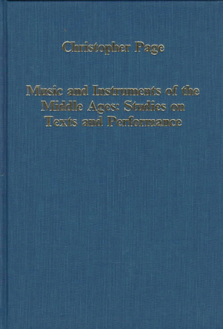 Book cover for Music and Instruments of the Middle Ages