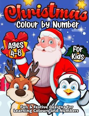 Book cover for Xmas Colour By Number