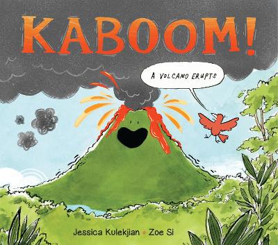 Book cover for Kaboom! A Volcano Erupts