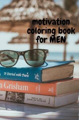 Cover of motivation coloring book for MEN