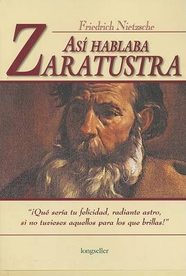 Book cover for Asi Hablaba Zaratustra