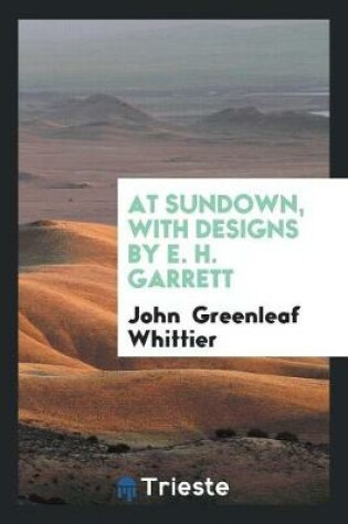 Cover of At Sundown, with Designs by E. H. Garrett