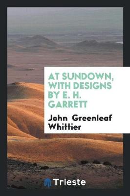 Book cover for At Sundown, with Designs by E. H. Garrett