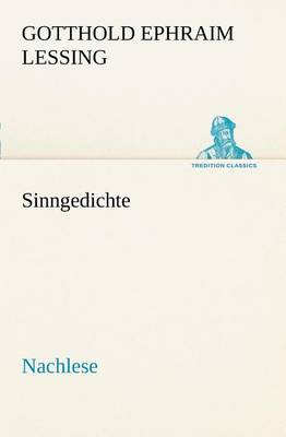 Book cover for Sinngedichte