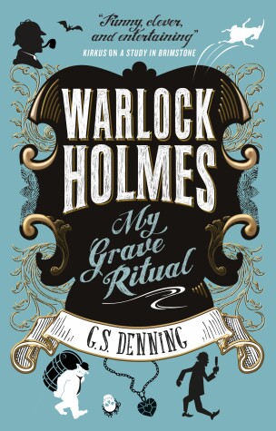 Book cover for Warlock Holmes - My Grave Ritual