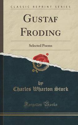 Book cover for Gustaf Froding