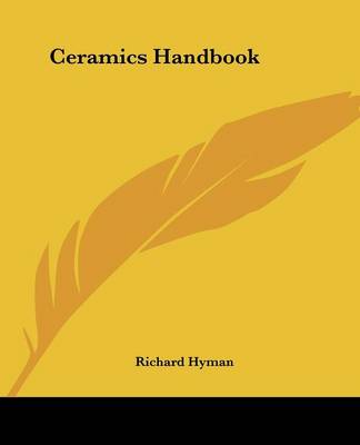 Book cover for Ceramics Handbook