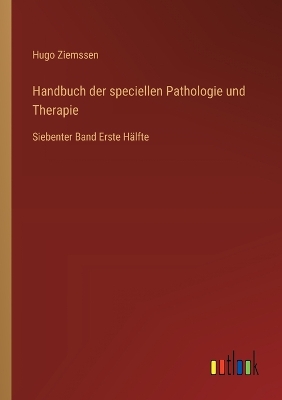 Book cover for Handbuch der speciellen Pathologie und Therapie