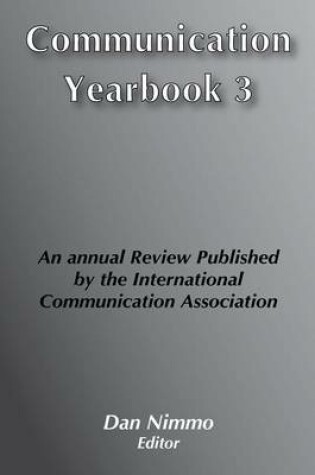 Cover of Communication Yearbook 3