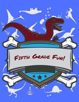 Book cover for Fifth Grade Fun Notebook