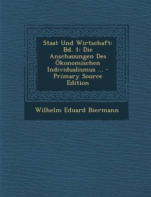 Book cover for Staat Und Wirtschaft