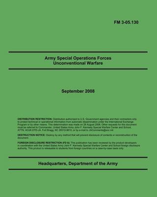 Book cover for Army Special Operations Forces Unconventional Warfare