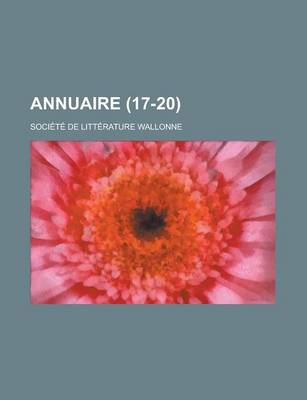 Book cover for Annuaire (17-20)